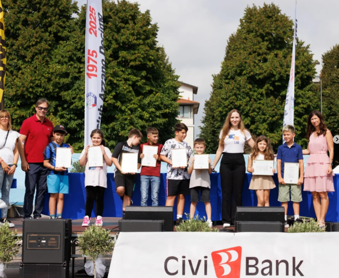 Premiazione dei corsi (foto di prova)